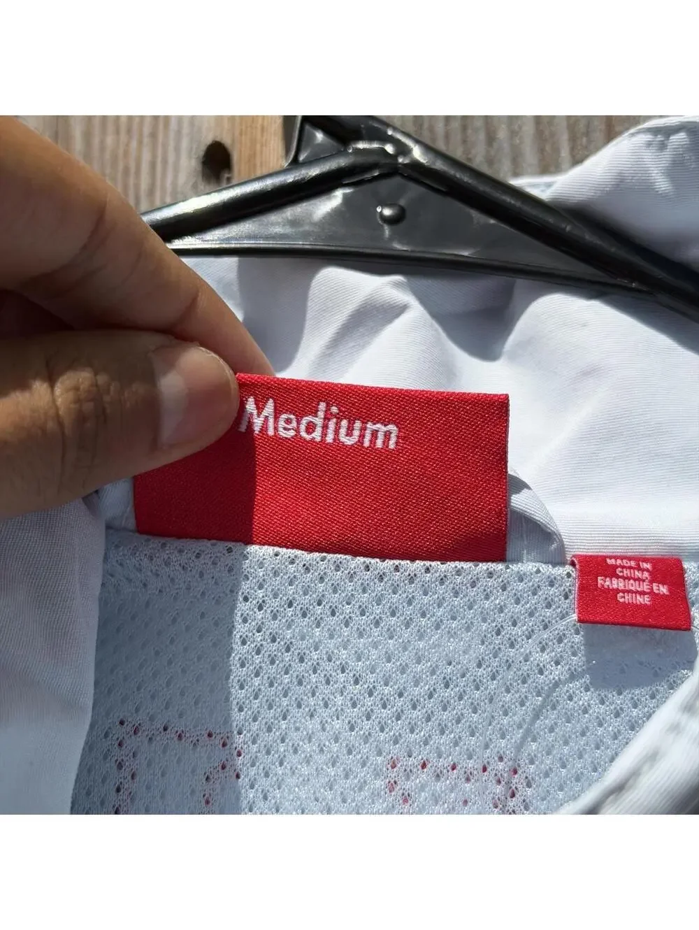 BRAND NEW Supreme Cross Track Jacket Light Blue